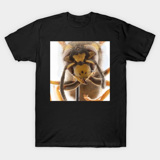 Prairie Yellowjacket -Vespula atropilosa T-Shirt by Rosettemusicandguitar